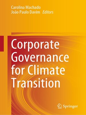 cover image of Corporate Governance for Climate Transition